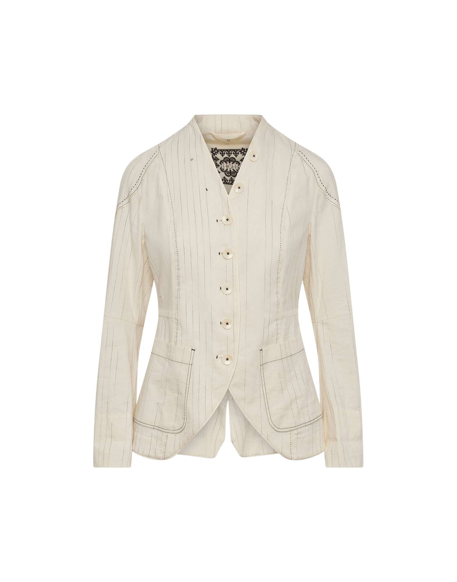 Contour Unlined Jacket in Cream