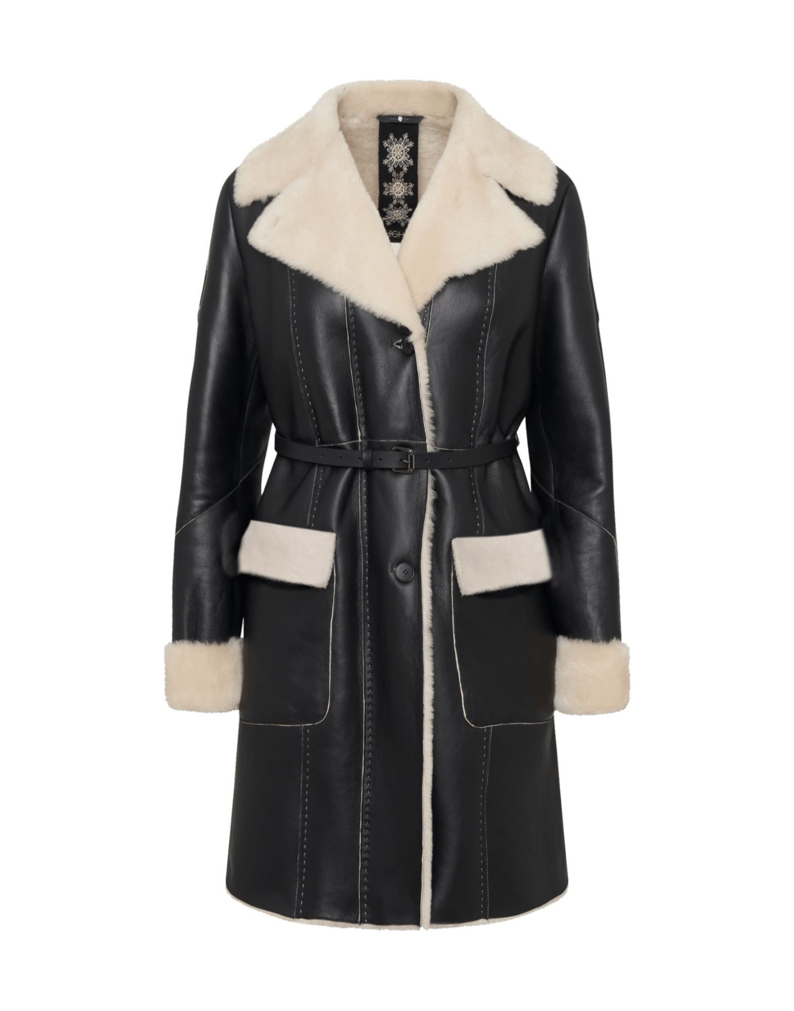 Topshop Faux Leather & Faux Shearling Aviator Jacket | Nordstrom